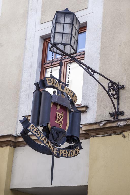 Excalibur Penzion a Restaurace Moravská Třebová Esterno foto